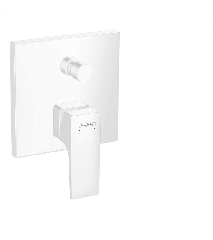 Смеситель для душа Hansgrohe Metropol однорычажный белый матовый 32545700