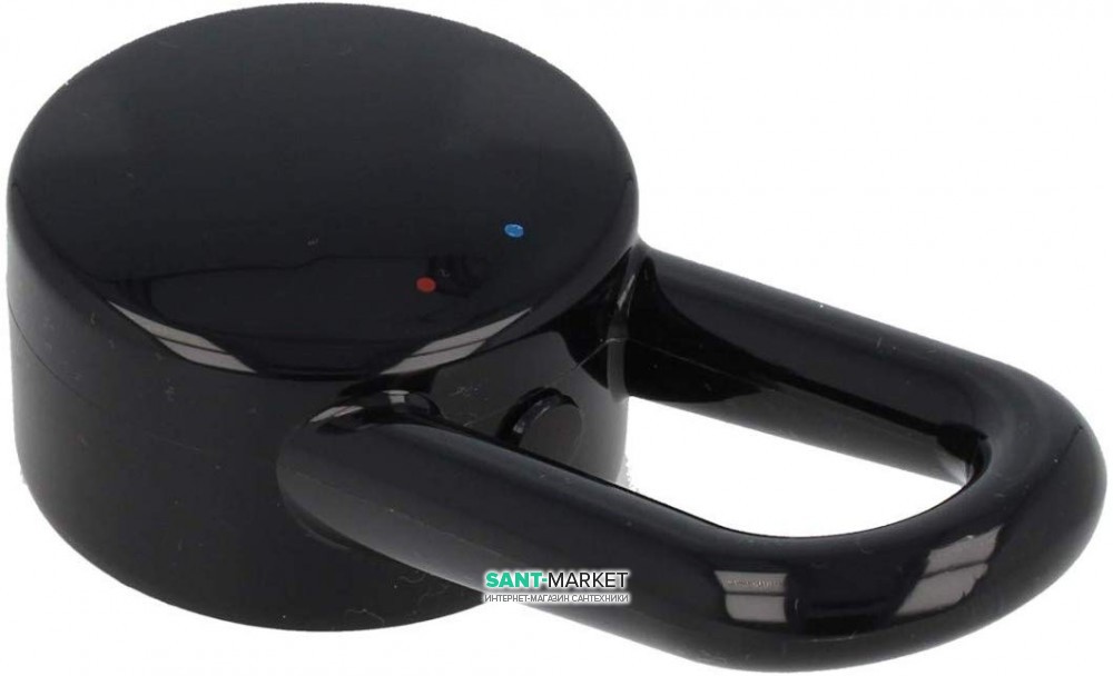 Рукоятка для смесителя Hansgrohe Axor Uno металл чёрный 13290610