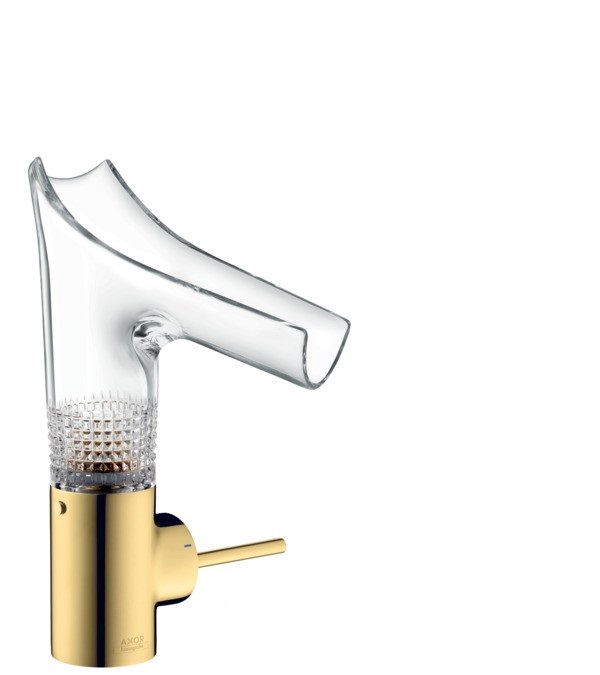 Змішувач для раковини Hansgrohe Axor Starck V зі скляним зливом 12122990