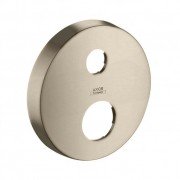 Розетка для змішувача для душу Hansgrohe Axor 2 отвори шліфований нікель 14961820