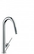 Смеситель для кухни Hansgrohe Axor Starck с выдвижным изливом хром 12800000