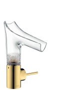 Смеситель для раковины Hansgrohe Axor Starck V со стеклянным изливом 12122990