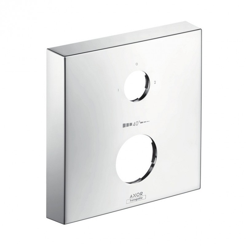 Розетка для змішувача для душу Hansgrohe Axor 2 отвори 0-1-2 хром 14969000