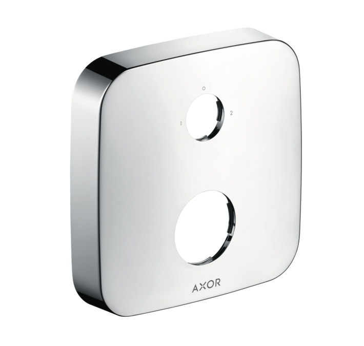 Розетка для змішувача для душу Hansgrohe Axor 2 отвори 0-1-2 хром 14973000