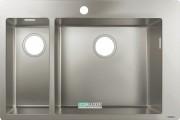 Мийка для кухні вбудована Hansgrohe S71 S711-F655 нержавіюча сталь 43309800