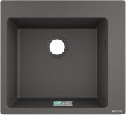 Мойка для кухни встраиваемая Hansgrohe S51 S510-F450 SilicaTec серый камень 43312290