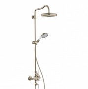 Душевая стойка Hansgrohe Axor Montreux Showerpipe 240 1jet шлифованный никель 16572820