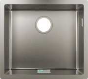 Мойка для кухни монтаж под столешницу Hansgrohe S71 S719-U450 нержавеющая сталь 43426800
