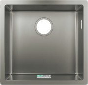 Мийка для кухні монтаж під стільницю Hansgrohe S71 S719-U500 нержавіюча сталь 43427800