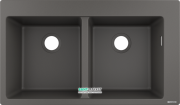 Мойка для кухни встраиваемая Hansgrohe S51 S510-F770 SilicaTec серый камень 43316290