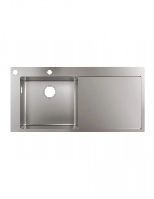 Мийка для кухні вбудована Hansgrohe S71 S718-F450 нержавіюча сталь 43332800
