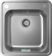 Мойка для кухни встраиваемая Hansgrohe S41 S412-F400 нержавеющая сталь 43335800