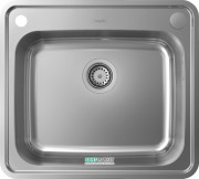 Мойка для кухни встраиваемая Hansgrohe S41 S412-F500 нержавеющая сталь 43336800