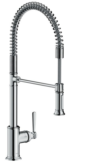 Смеситель для кухни Hansgrohe Axor Montreux Semi-Pro Eco с выдвижной лейкой хром 16585000