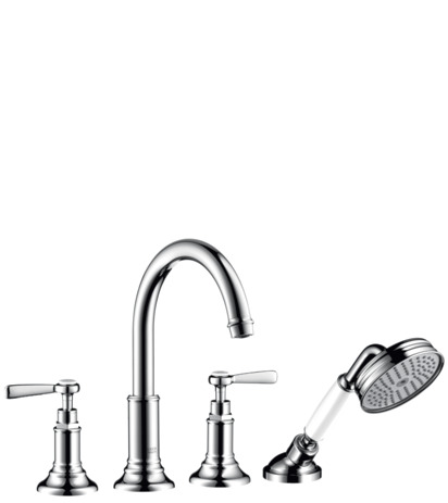 Смеситель для ванной Hansgrohe Axor Montreux на 4 отверстия хром 16554000