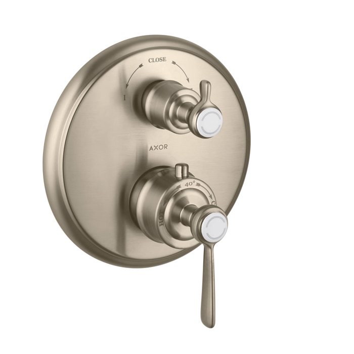 Термостат для душа Hansgrohe Axor Montreux шлифованный никель 16821820