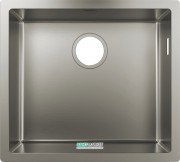 Мойка для кухни монтаж под столешницу Hansgrohe S71 S719-U450 нержавеющая сталь 43426800
