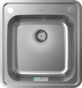 Мойка для кухни встраиваемая Hansgrohe S41 S412-F400 нержавеющая сталь 43335800