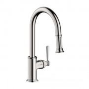 Смеситель для кухни Hansgrohe Axor Montreux с выдвижным душем нержавеющая сталь 16581800