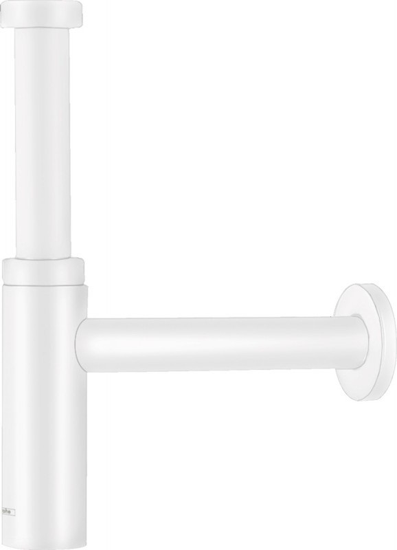 Дизайнерський сифон для раковини Hansgrohe Flowstar S білий матовий 52105700