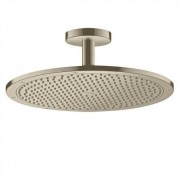 Верхний душ Hansgrohe Axor ShowerSolutions 1jet с держателем шлифованный никель 26035820