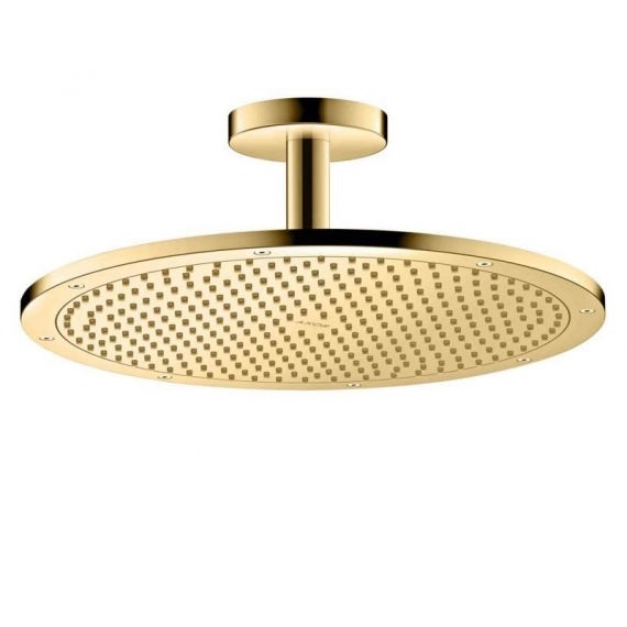 Верхній душ Hansgrohe Axor ShowerSolutions 1jet з власником золото 26035930