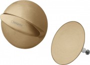 Внешняя часть набора для слива и перелива Hansgrohe Flexaplus бронза шлифованная 58185140