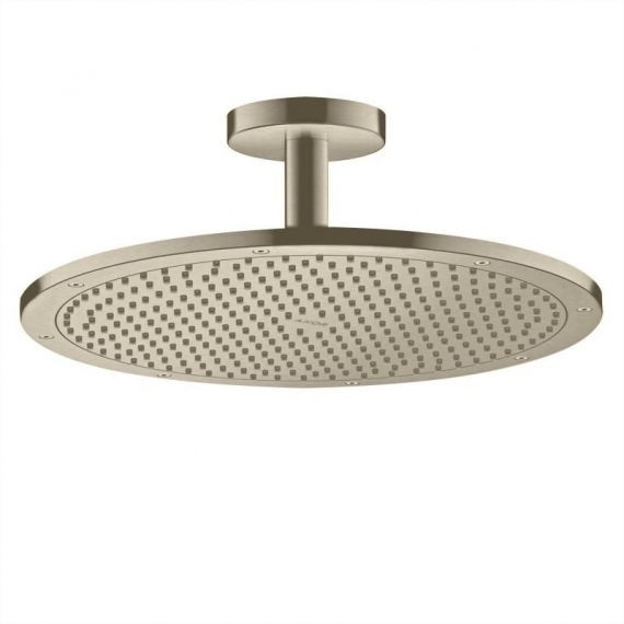 Верхній душ Hansgrohe Axor ShowerSolutions 1jet з власником шліфований нікель 26035820