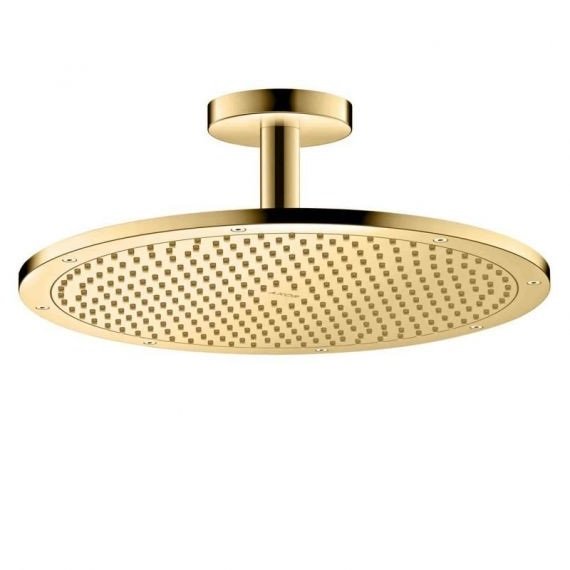 Верхній душ Hansgrohe Axor ShowerSolutions 1jet з власником золото 26035930