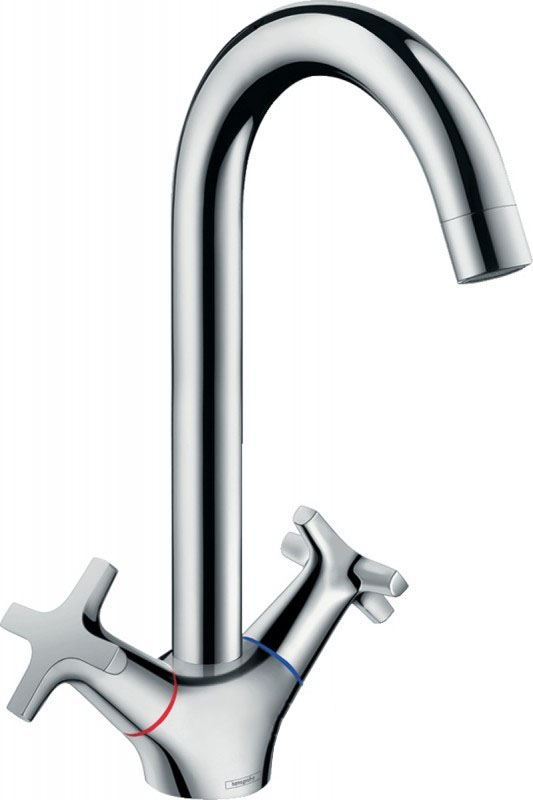 Смеситель для кухни Hansgrohe Logis M32 220 Eco 1jet двухвентильный хром 71283000