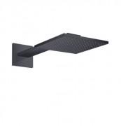 Верхний душ Hansgrohe Axor ShowerSolutions 250х250 1jet с держателем чёрный 35306350