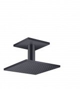Верхній душ Hansgrohe Axor ShowerSolutions 250х250 2jet з власником чорний 35312350