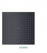 Верхній душ Hansgrohe Axor ShowerSolutions 250х250 2jet стельовий монтаж чорний 35313350