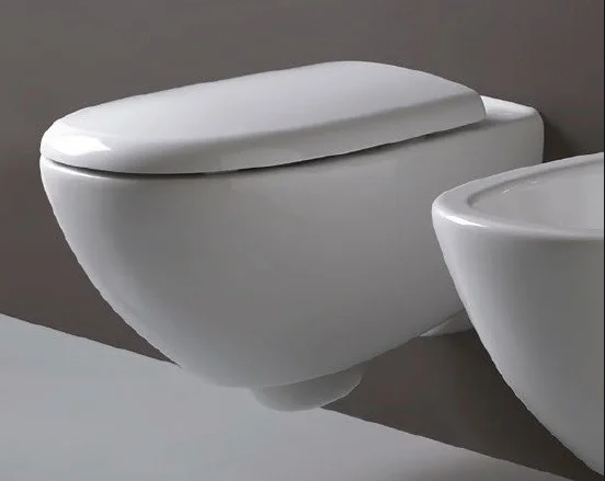 Унитаз подвесной безободковый  Flaminia Spin goclean white 5085G