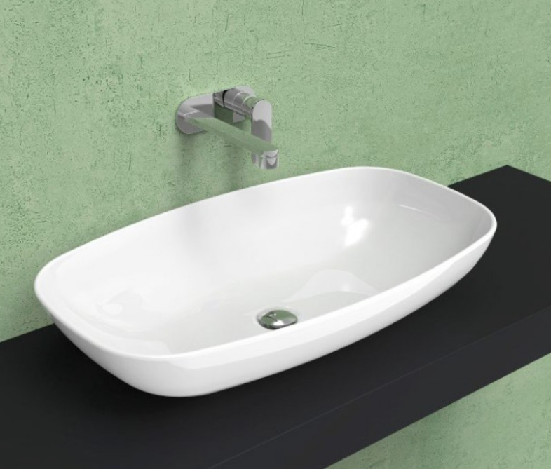 Раковина накладна на стільницю Flaminia Nuda Slim ND75A