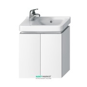 Тумба подвесная под раковину Jika Cubito 45 см 2 дверцы белый H40J4202005001