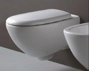 Унитаз подвесной безободковый  Flaminia Spin goclean white 5085G