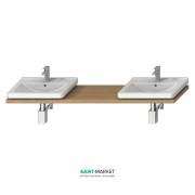 Стільниця під раковину Jika Cubito 135-220 см з двома вирізами дуб H46J4240145191