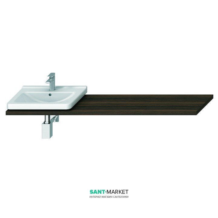 Столешница под раковину Jika Cubito 65-160 см с вырезом венге  H46J4230114611