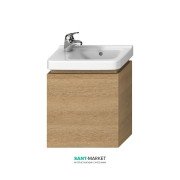Тумба подвесная под раковину Jika Cubito 45 см дуб H40J4201005191