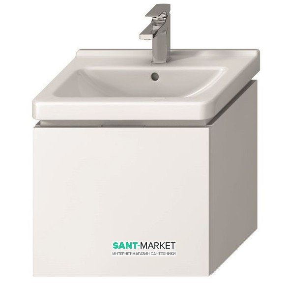 Тумба подвесная под раковину Jika Cubito 55 см белый H40J4223015001