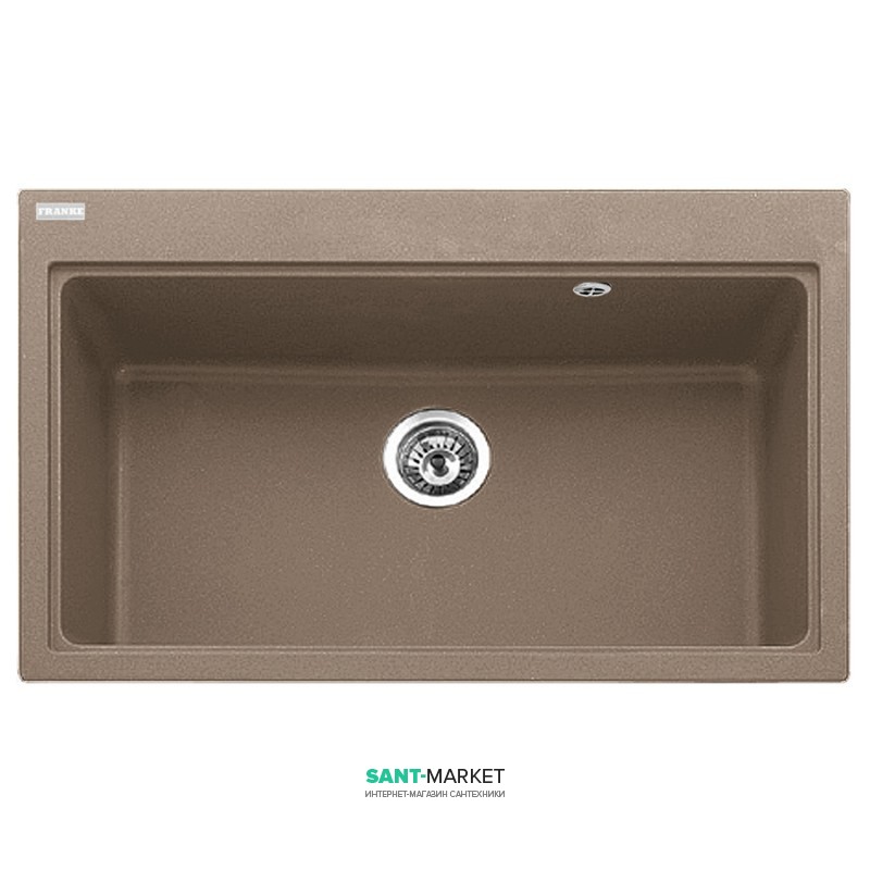 Мойка для кухни Franke Fiji FIG 610-80 врезная прямоугольная Fragranite миндаль 114.0367.657