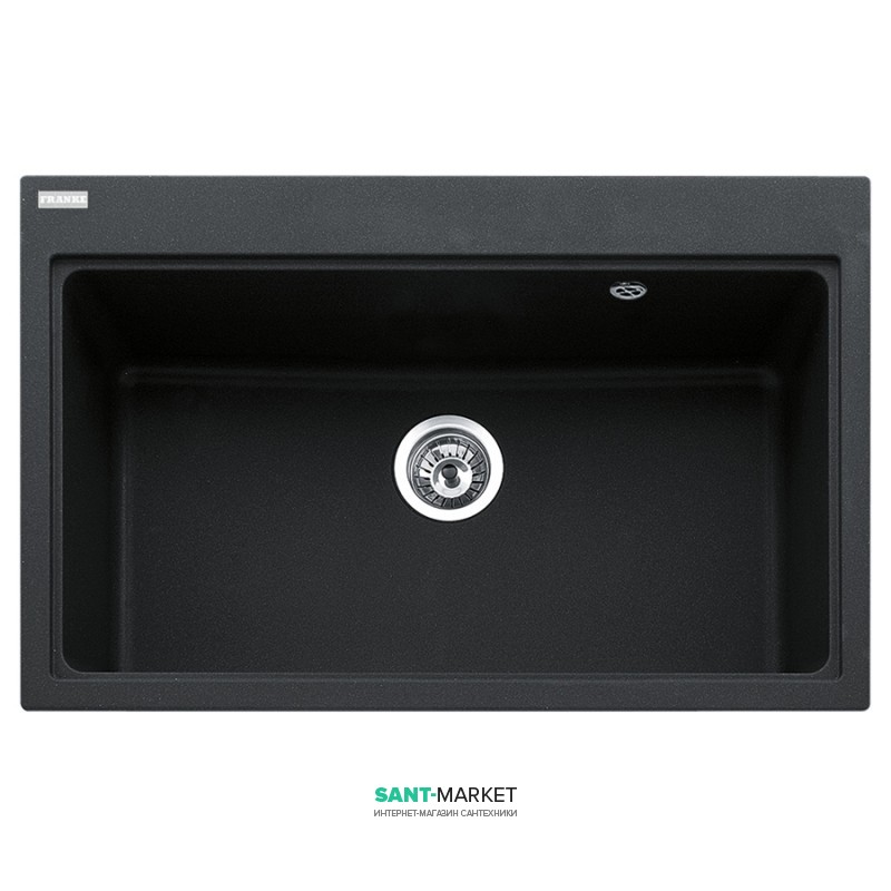 Мийка для кухні Franke Fiji FIG 610-80 врізна прямокутна Fragranite онікс 114.0367.671