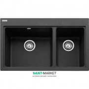 Мийка для кухні Franke Fiji FIG 620-80 врізна прямокутна Fragranite онікс 114.0367.675