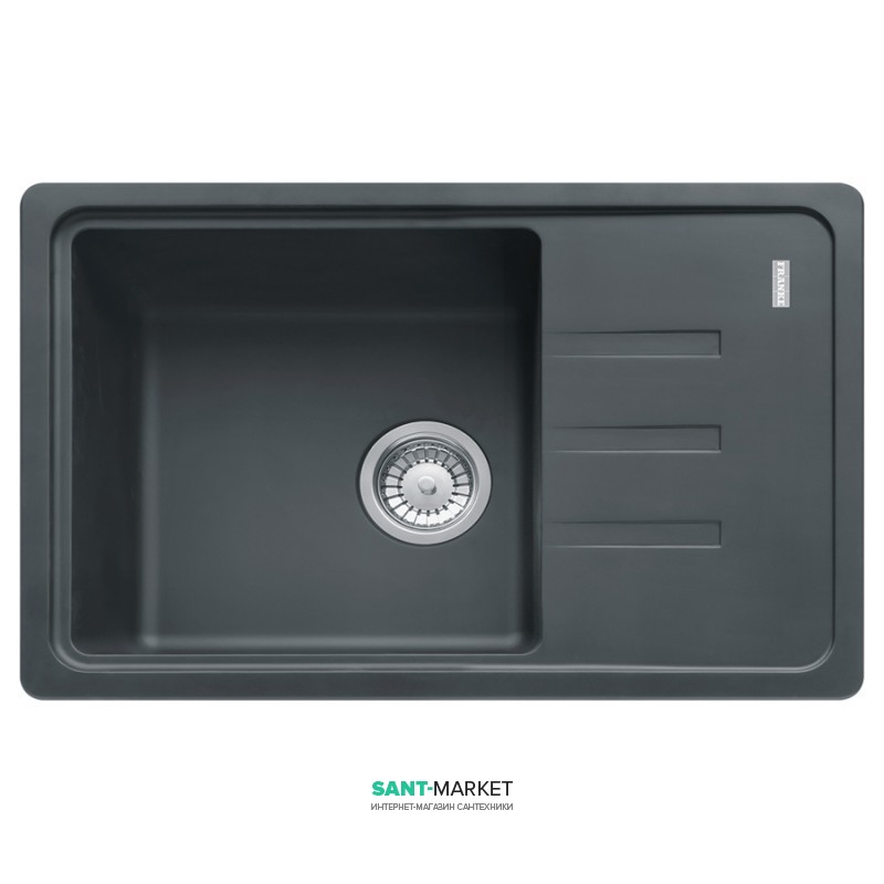 Мойка для кухни Franke Malta BSG 611-62 врезная оборотная Fragranite графит 114.0375.049