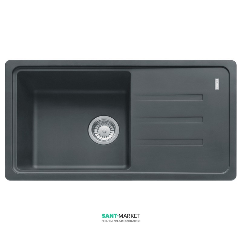 Мойка для кухни Franke Malta BSG 611-78 врезная оборотная Fragranite графит 114.0375.040