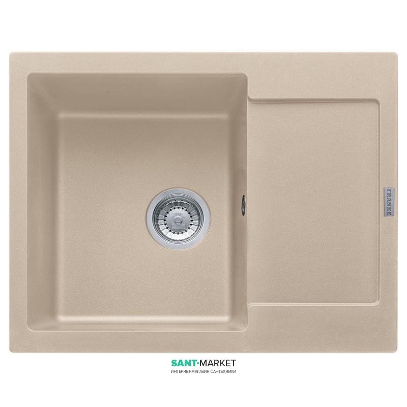 Мийка для кухні Franke Maris MRG 611-62 врізна зворотний Fragranite бежевий 114.0380.983