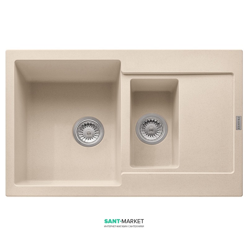 Мойка для кухни Franke Maris MRG 651-78 врезная оборотная Fragranite бежевый 114.0381.010