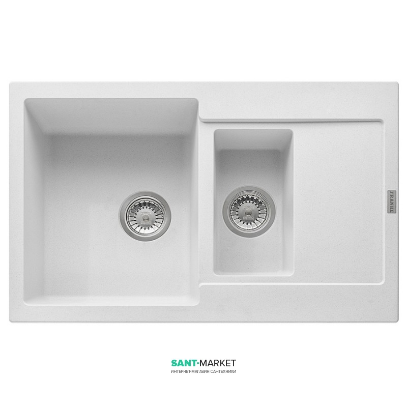 Мойка для кухни Franke Maris MRG 651-78 врезная оборотная Fragranite белый 114.0381.011