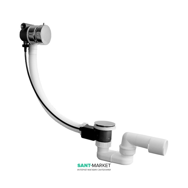 Слив-перелив для ванны Jika Deep 40/50 мм хром H2948180040001